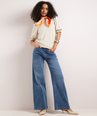 oranje paisley modesjaal