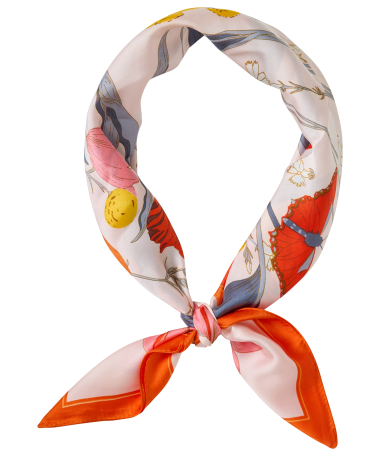 modesjaal met print