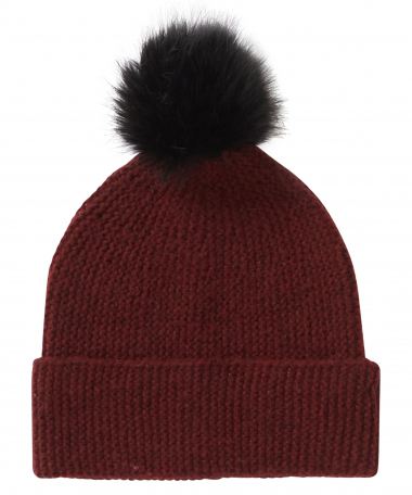 glitter beanie pompom