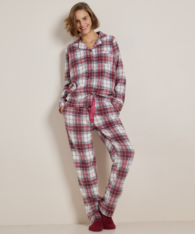flanel pyjama set