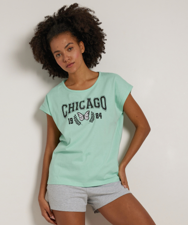 pyjama t-shirt met print