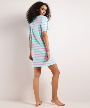 nachthemd (bigshirt) met strepen