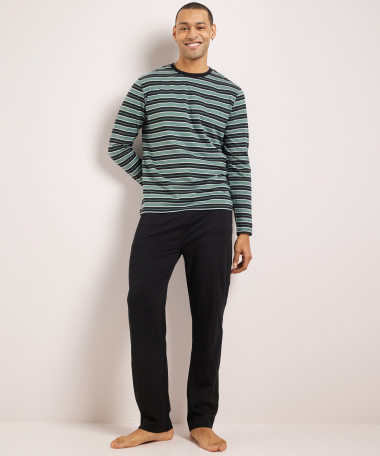 pyjama set met strepen