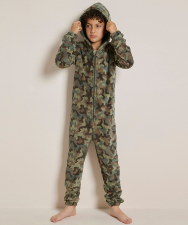 onesie met capuchon