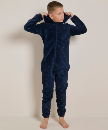 onesie met capuchon