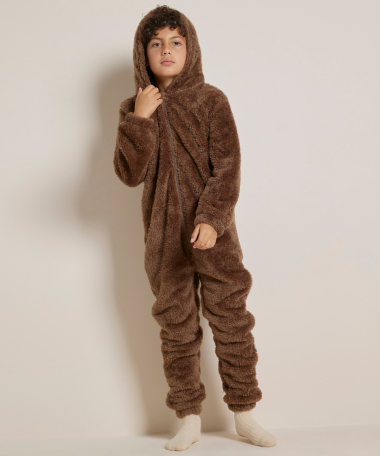 uni onesie met capuchon