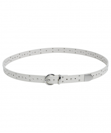 riem met gaatjes en studs