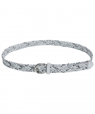 riem met gevlochten design