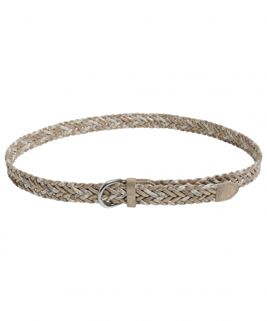 riem met gevlochten design