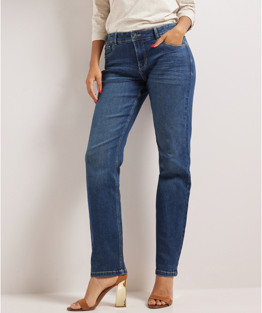 regular fit stretch jeans - mia