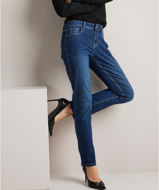 regular fit stretch jeans - mia