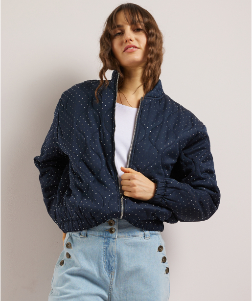 bomber jas glitters