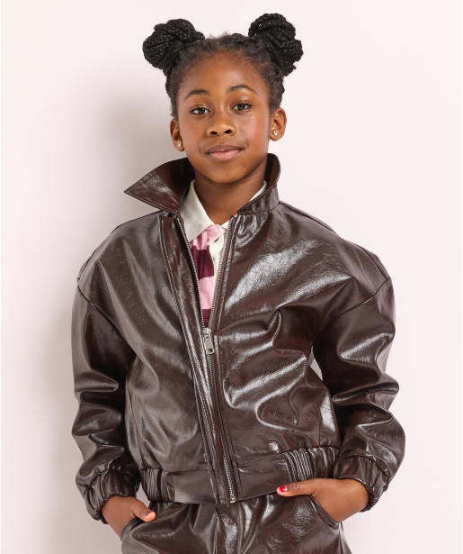 blazer lederlook