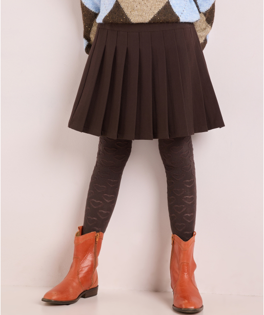plisse rok uni