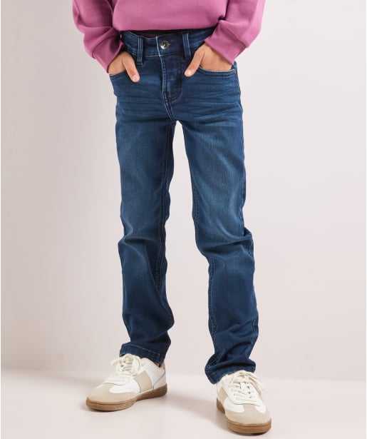 slim fit jogg jeans - donker