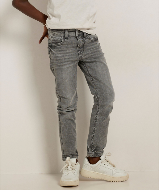 skinny fit stretch jeans - grijs