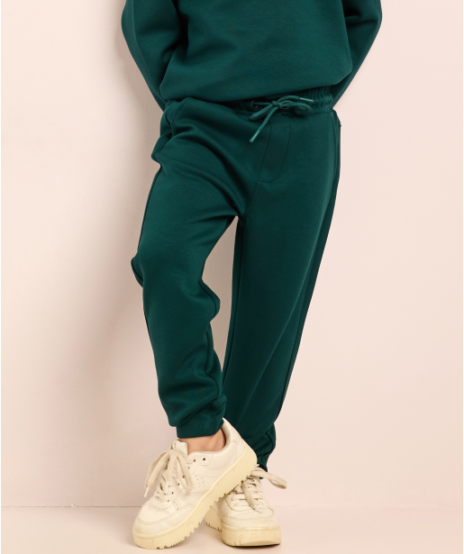 broek met elastische tailleboord