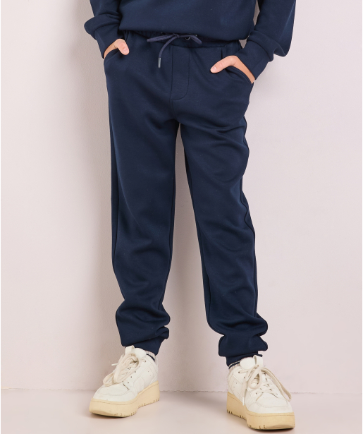 broek met elastische tailleboord