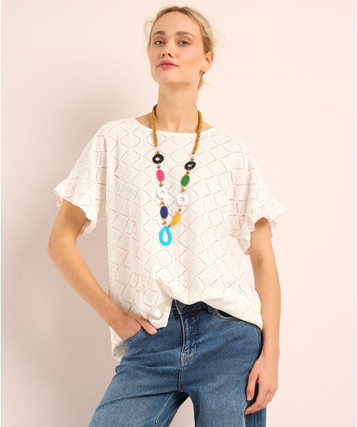 t-shirt met ketting