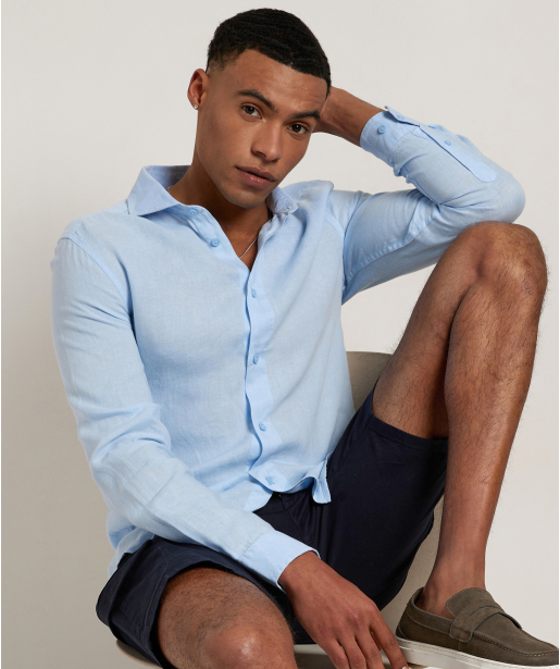 comodo linnen overhemd