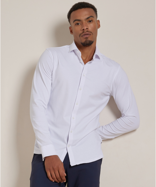 comodo jersey stretch overhemd