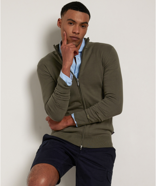 comodo vest met dubbele rits