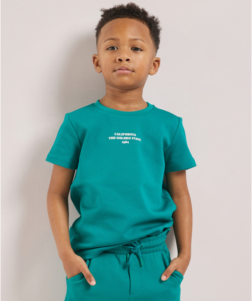 t-shirt met ronde hals