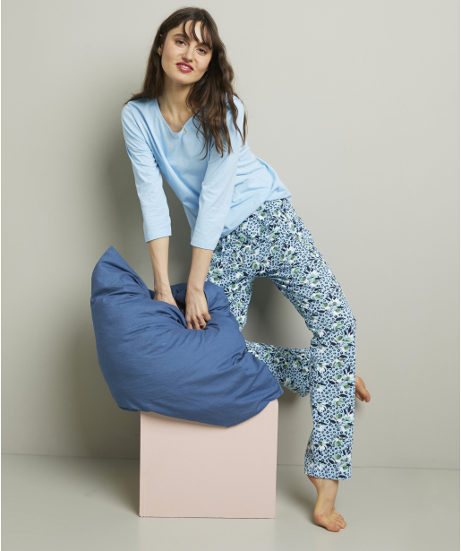 pyjama set print + uni