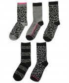 5-pack sokken dessin