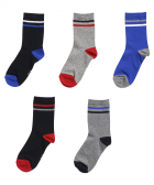 5-pack sokken dessin