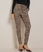 slim fit broek met print