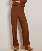 wide fit broek crinckle uni