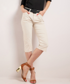 broek met knoop- en ritssluiting