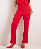 wide fit broek crinckle uni