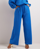 wide fit broek crinkle glitter