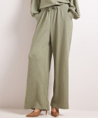 wide fit broek crinkle glitter