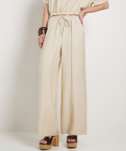 uni wide fit broek elastische boord