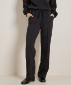 uni wide fit broek met naad