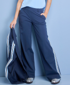 wide fit broek travelstof tape