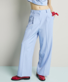 wijde pantalon strepen dessin