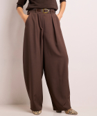 balloon fit broek met riem
