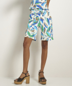 regular fit bermuda comfort bladprint