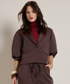 korte blazer soft jersey