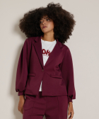 korte blazer soft jersey