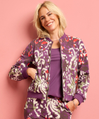 travelstof bomber jasje