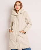 jas met faux fur capuchon