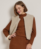 teddy gilet