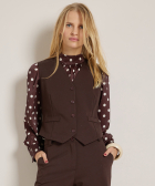 uni gilet met glitters