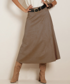 midi rok met riem