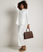 set: lange blouse met broek
